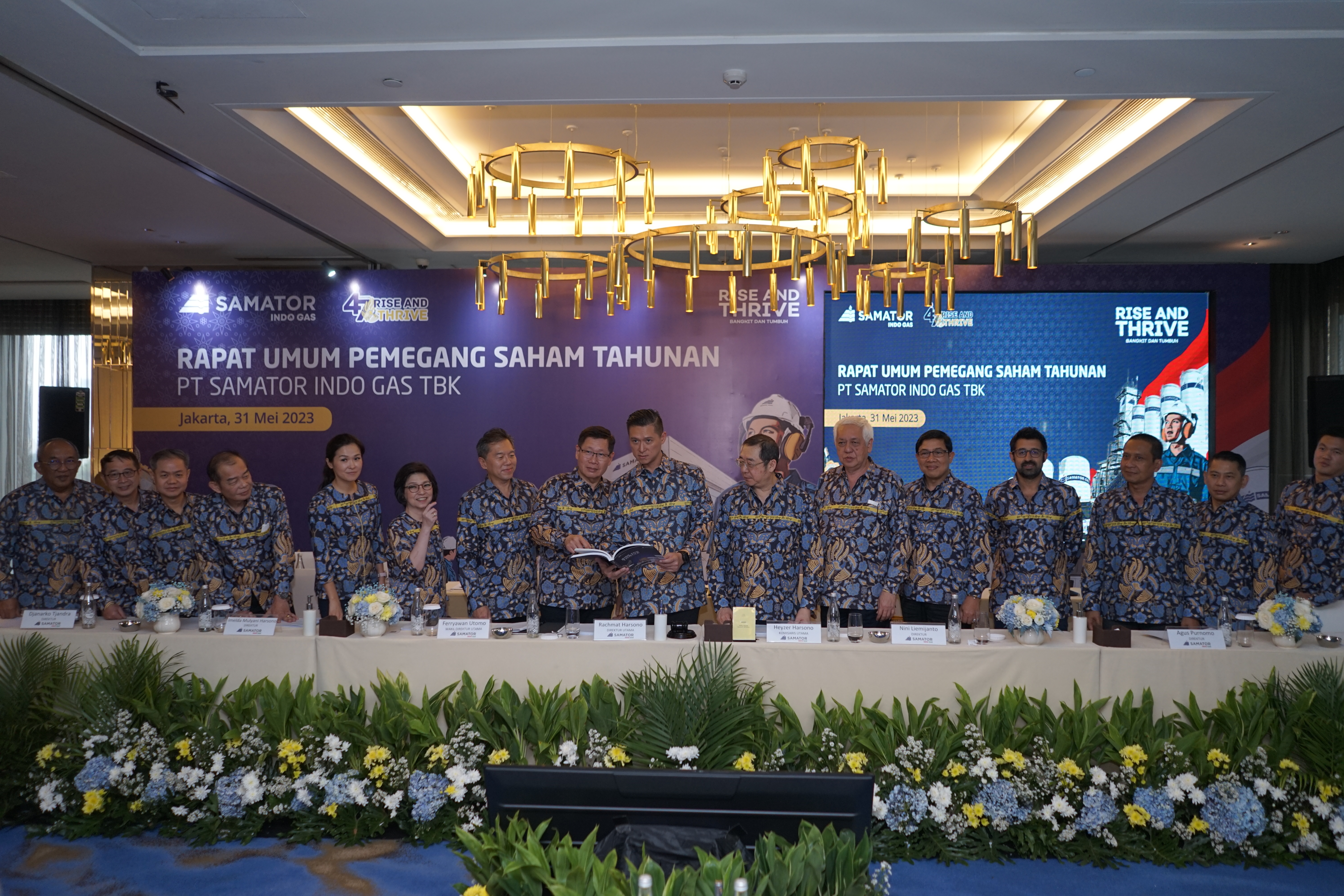 AGII AGMS Approves to Change the Management Board Composition and to Distributes Dividend Amounting to IDR 14.9 Billion